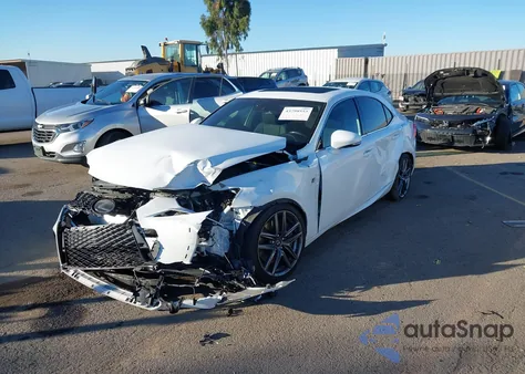 2018 Lexus Is 350 z USA, uszkodzony, nr VIN JTHBZ1D2XJ5032974